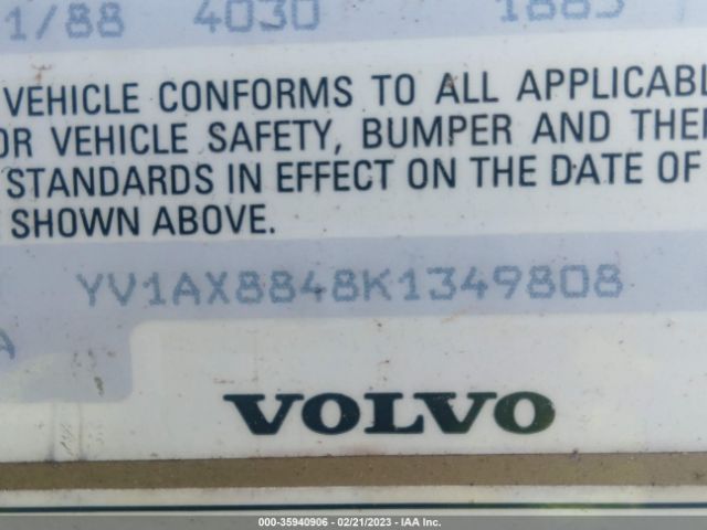 YV1AX8848K1349808 Volvo 244 Dl/gl