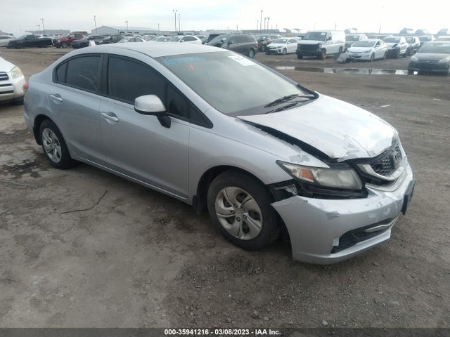 2013 HONDA CIVIC SDN LX VIN: 2HGFB2F58DH603445