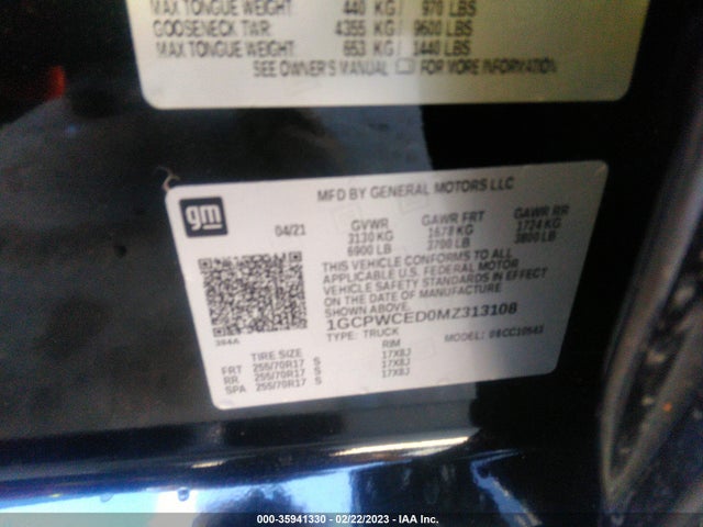 Chevrolet Silverado 1500 Lt 2021 1GCPWCED0MZ313108 Image 9