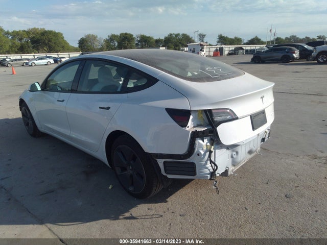 Tesla Model 3 Long Range 2022 5YJ3E1EB2NF204242 Image 3