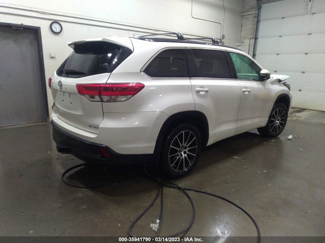 Toyota Highlander Xle/se 2017 5TDJZRFH6HS356960 Image 4