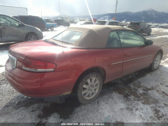 1C3EL65R14N292214 Chrysler Sebring Limited
