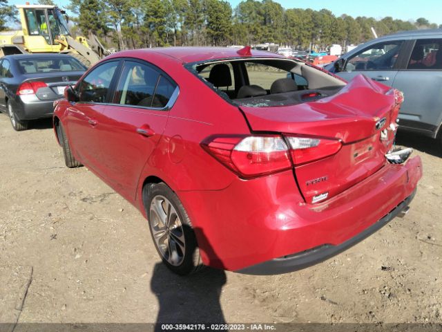 KNAFX4A83E5177358 KIA FORTE EX