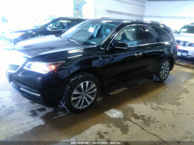 5FRYD4H41EB001199 Acura Mdx Tech Pkg