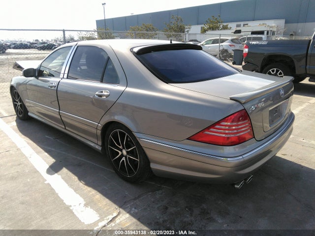 2006 MERCEDES-BENZ S-CLASS 5.0L VIN: WDBNG75J86A476039