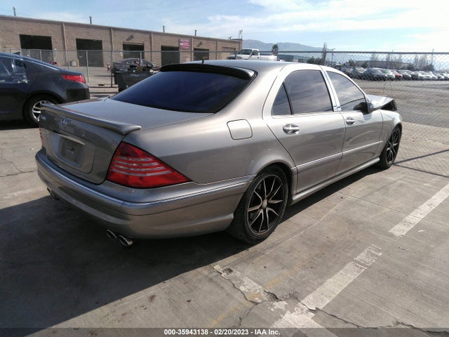 2006 MERCEDES-BENZ S-CLASS 5.0L VIN: WDBNG75J86A476039