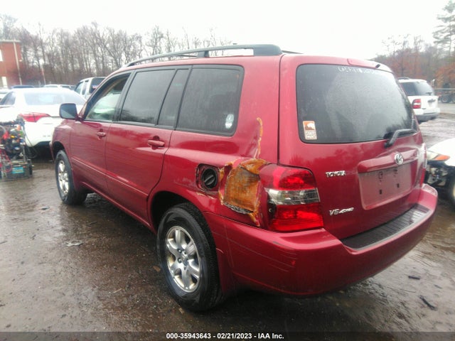 2006 TOYOTA HIGHLANDER W/3RD ROW/LIMITED W VIN: JTEEP21A660158450