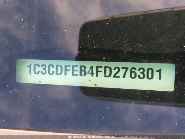 1C3CDFEB4FD276301 Dodge DART GT