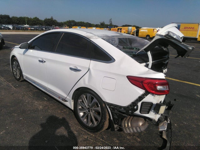 2016 HYUNDAI SONATA 2.4L SPORT VIN: 5NPE34AF4GH327571
