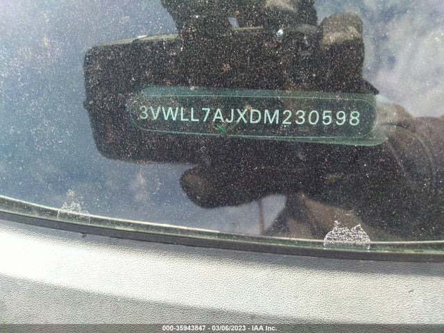 3VWLL7AJXDM230598 Volkswagen Jetta Sedan Tdi W/premium/nav