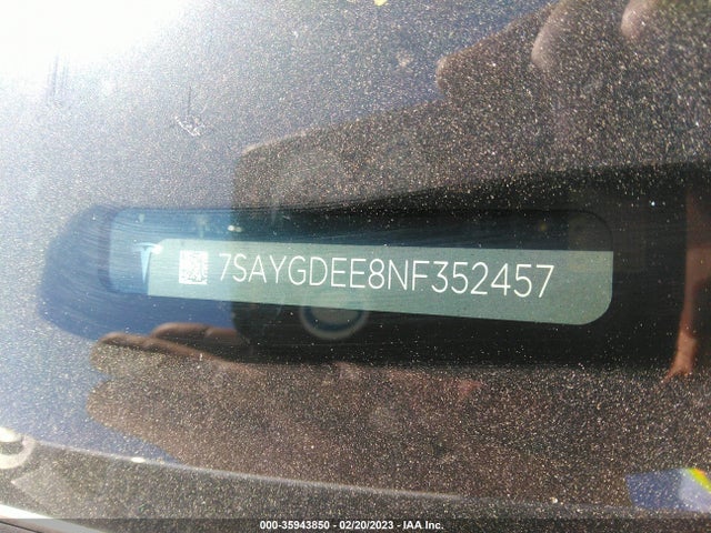 Tesla Model Y Long Range 2022 7SAYGDEE8NF352457 Image 9
