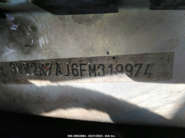 3VW2K7AJ6FM319974 Volkswagen Jetta Sedan 2.0l S