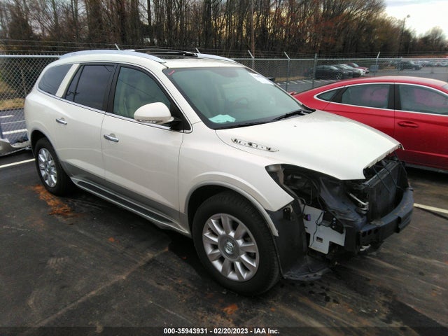 2012 BUICK ENCLAVE PREMIUM VIN: 5GAKVDED6CJ421007