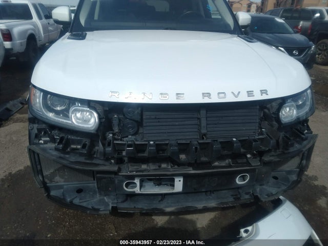 2016 LAND ROVER RANGE ROVER SPORT V6 SE VIN: SALWG2PF5GA655943
