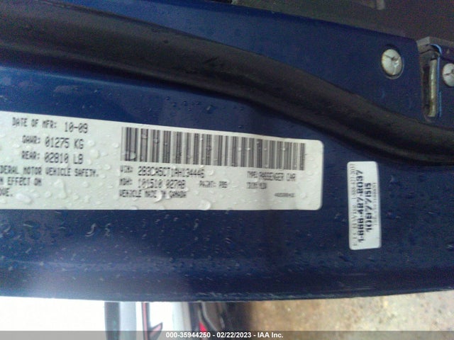 Dodge CHARGER R/T 2010 2B3CA5CT1AH134446 Image 9
