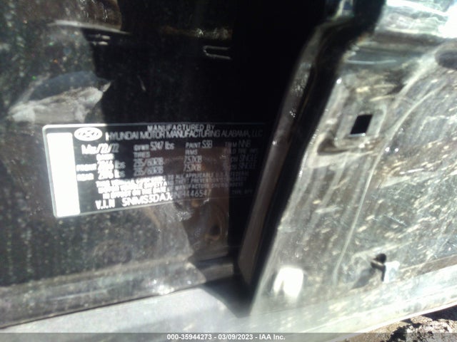 Hyundai Santa Fe Sel 2022 5NMS3DAJ8NH446547 Image 9