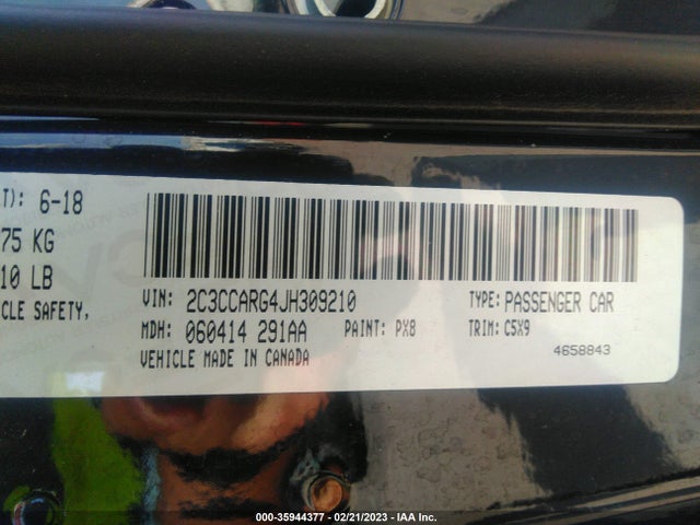 2C3CCARG4JH309210 Chrysler 300 Touring
