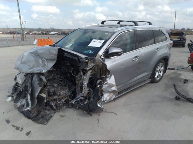 Toyota Highlander Limited 2016 5TDYKRFH5GS164317 Image 2