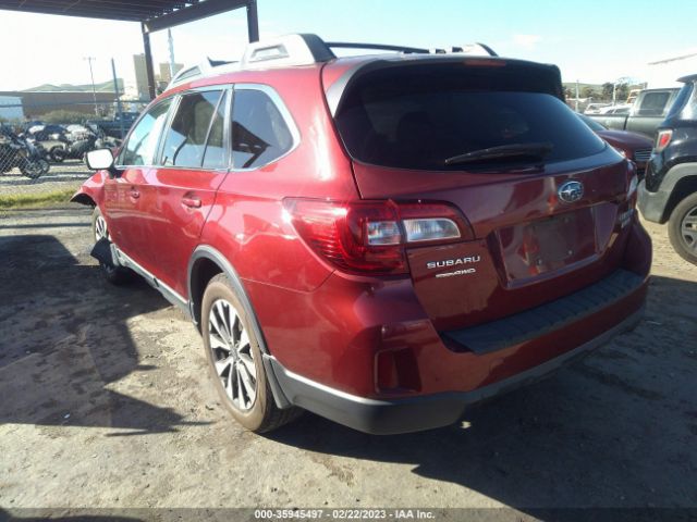 4S4BSAJC3F3260025 Subaru Outback 2.5i Limited
