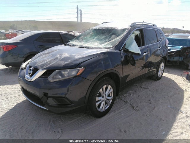 2015 NISSAN ROGUE SV VIN: 5N1AT2MV0FC762440