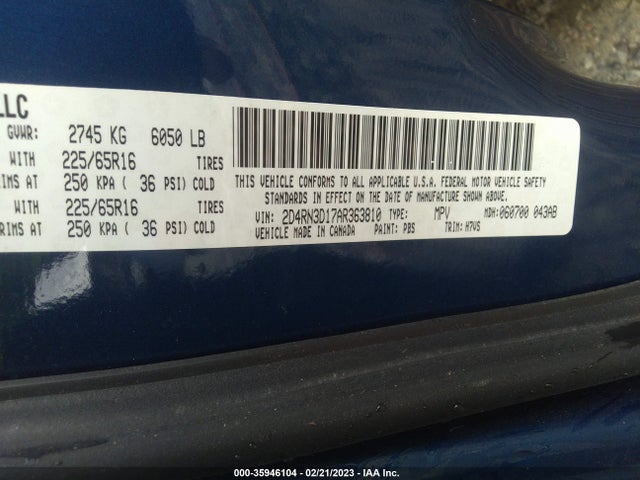 Dodge Grand Caravan Hero 2010 2D4RN3D17AR363810 Image 9