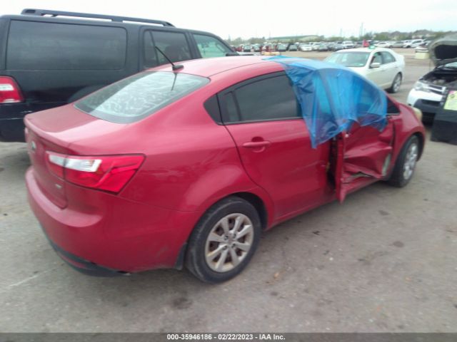 KNADM4A38F6478434 KIA RIO LX