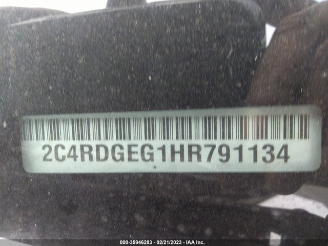 Dodge Grand Caravan Gt 2017 2C4RDGEG1HR791134 Image 9