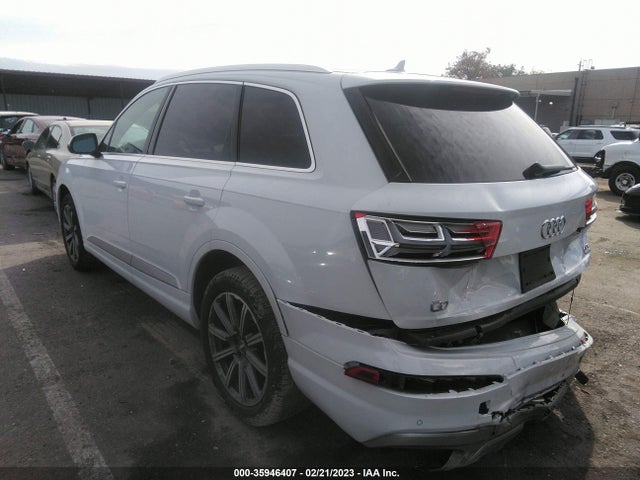 2018 AUDI Q7 PREMIUM PLUS VIN: WA1LAAF7XJD015579