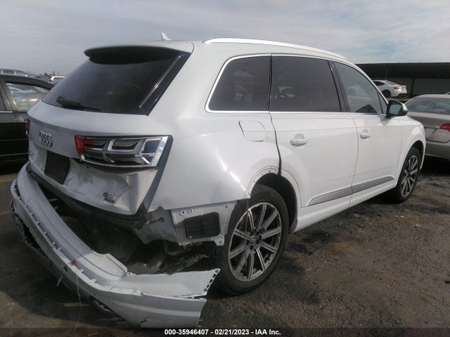 2018 AUDI Q7 PREMIUM PLUS VIN: WA1LAAF7XJD015579