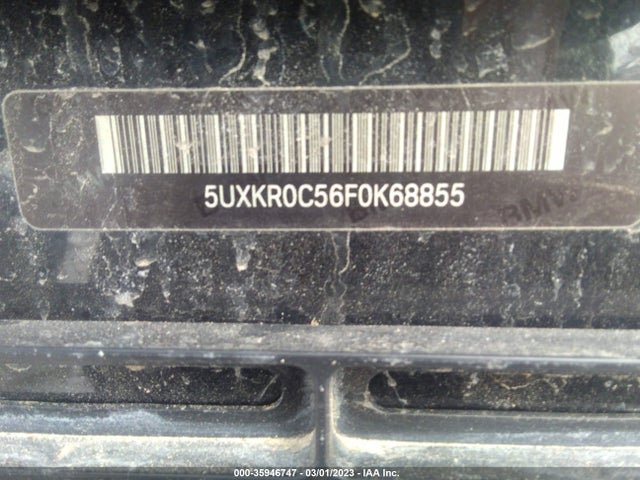 BMW X5 Xdrive35i 2015 5UXKR0C56F0K68855 Image 9