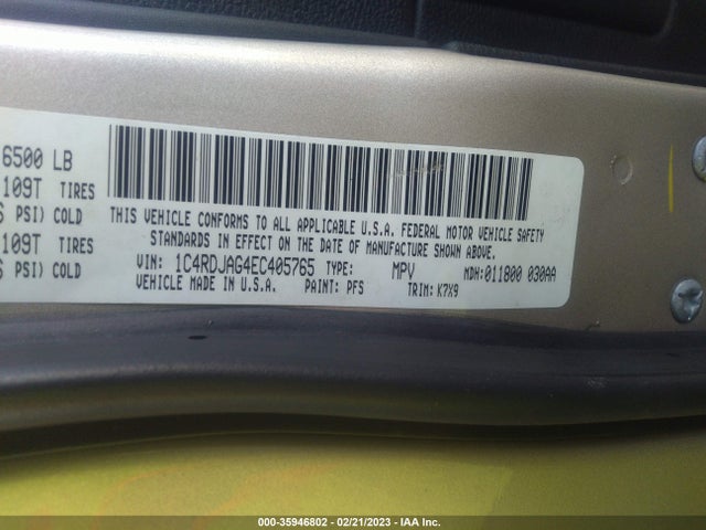 Dodge Durango Sxt 2014 1C4RDJAG4EC405765 Image 10