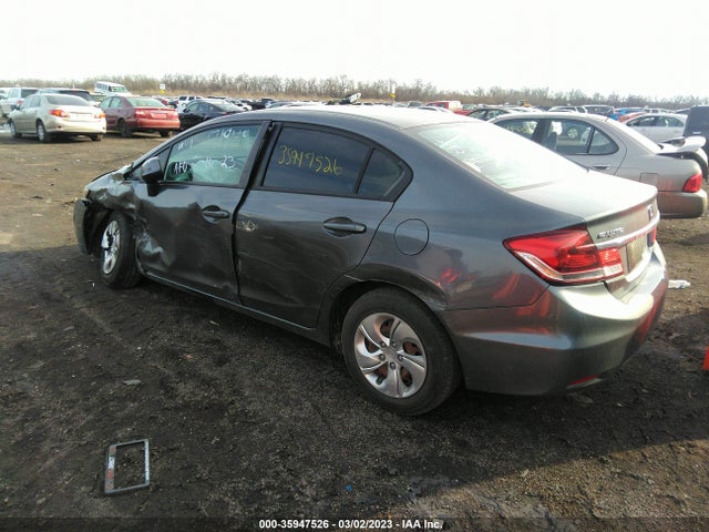 2013 HONDA CIVIC SDN LX VIN: 19XFB2F59DE293767