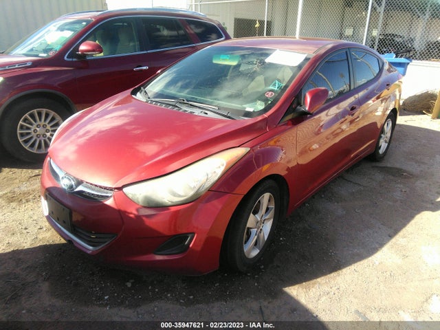 2013 HYUNDAI ELANTRA GLS PZEV VIN: 5NPDH4AE2DH347091