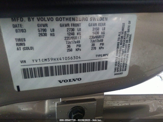 Volvo XC90 2004 YV1CM59HX41056304 Image 10