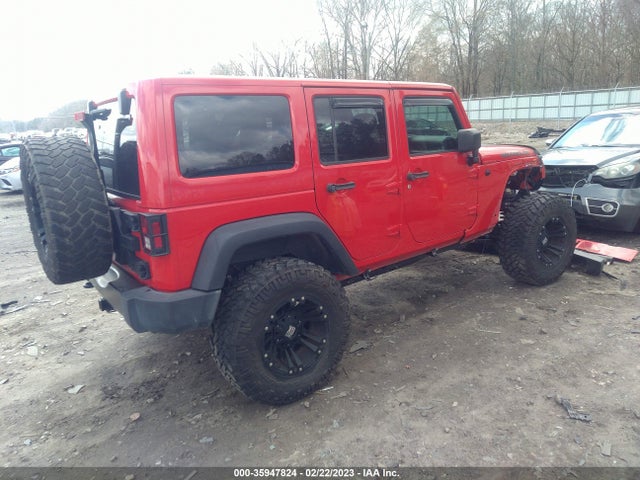 2016 JEEP WRANGLER UNLIMITED BLACK BEAR VIN: 1C4HJWDG8GL192187