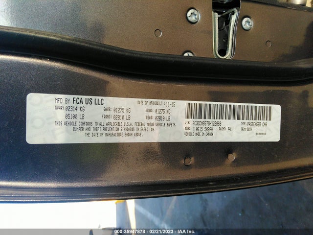 Dodge Charger Se 2016 2C3CDXBG7GH122868 Image 9