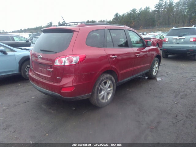 2012 HYUNDAI SANTA FE LIMITED VIN: 5XYZK3AB1CG134775