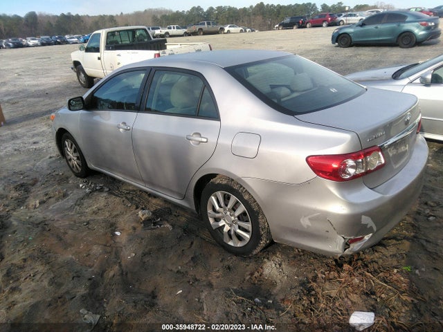 2012 TOYOTA COROLLA L/LE/S VIN: 2T1BU4EE4CC833965