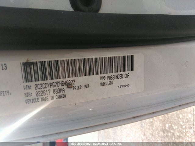 Dodge Challenger Sxt 2013 2C3CDYAG7DH649277 Image 9