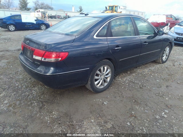 2007 HYUNDAI AZERA SE/LIMITED VIN: KMHFC46F47A215126