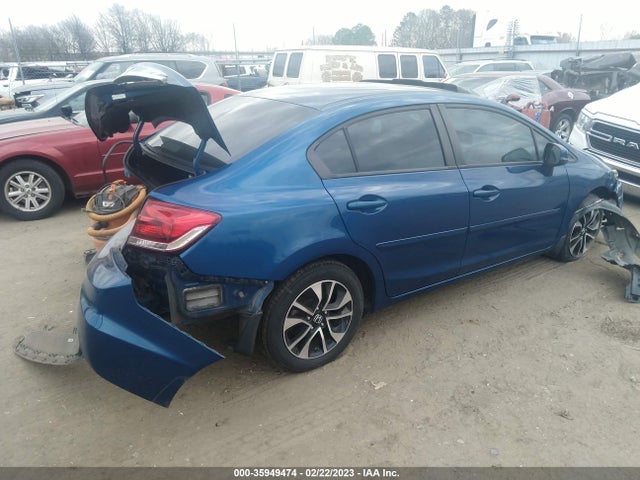 2013 HONDA CIVIC SDN EX VIN: 19XFB2F84DE038728