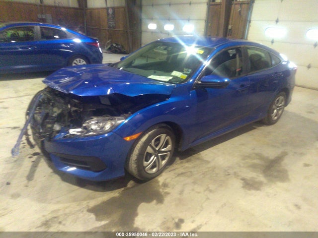 Honda Civic Sedan Lx 2018 2HGFC2F56JH523652 Image 2