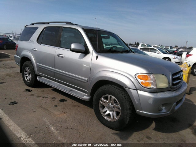 2002 TOYOTA SEQUOIA LIMITED VIN: 5TDBT48A62S129168