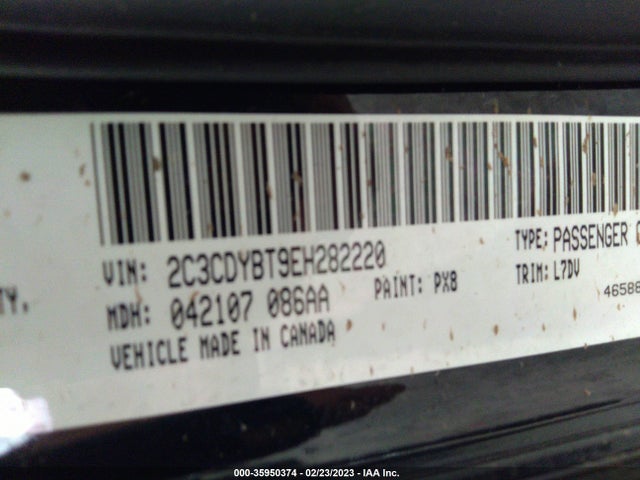 Dodge Challenger R/t 2014 2C3CDYBT9EH282220 Image 9