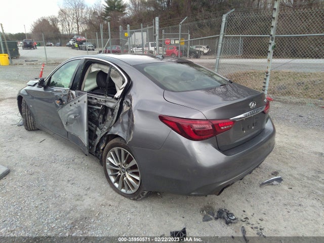 2018 INFINITI Q50 3.0T LUXE VIN: JN1EV7APXJM361499