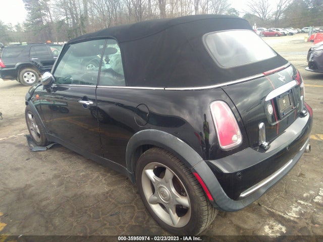 2005 MINI COOPER CONVERTIBLE VIN: WMWRF33415TG11182