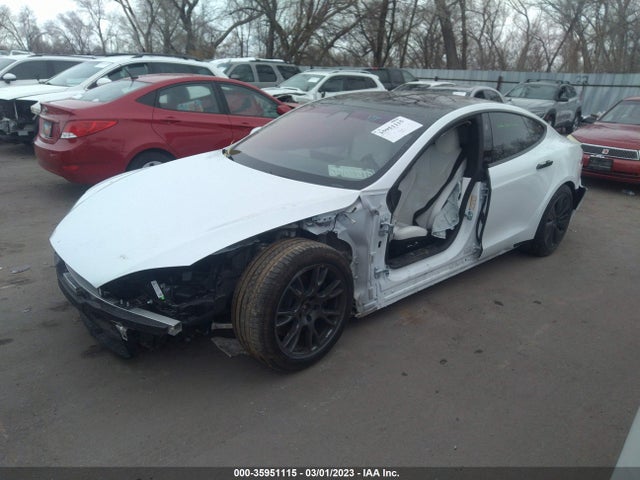 Tesla Model S Plaid 2022 5YJSA1E69NF460162 Image 2
