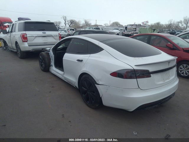 Tesla Model S Plaid 2022 5YJSA1E69NF460162 Image 3