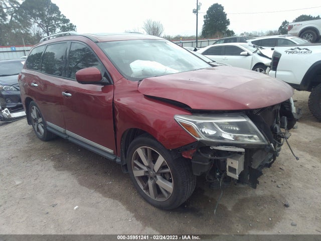 Nissan Pathfinder Platinum 2015 5N1AR2MN1FC623447 Image 1
