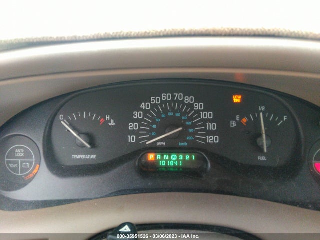 1999 BUICK CENTURY LIMITED VIN: 2G4WY52M2X1401091